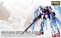 RG 1/144 XXXG-00W0 Wing Gundam Zero EW Pearl Gloss Ver. Plastic Model [Chara Hobby 2014 C3 x HOBBY Exclusive]